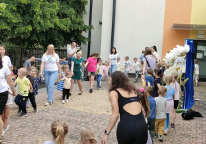 Zajęcia sportowe pani Lidki Antczak.