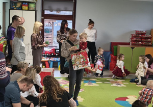 Uroczystość Choinkowa w grupie "Niedźwiadek".