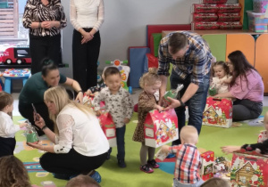 Spotkanie Choinkowe w grupie "Niedźwiadek".