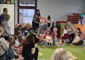 Spotkanie Choinkowe w grupie "Niedźwiadek".