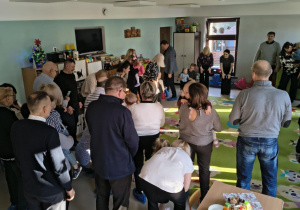 Dzień Babci i Dziadka w grupie Niedźwiadek.