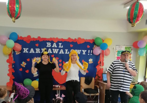 Bal karnawałowy w Klubie Dziecięcym "Niedźwiadek".