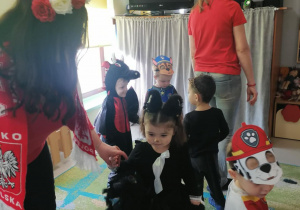 Bal karnawałowy w Klubie Dziecięcym "Niedźwiadek".