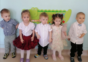 Dzieci z grupy "Niedźwiadek".