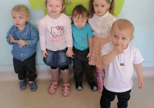 Dzieci z grupy "Niedźwiadek".