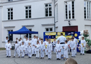 Pokaz Ozorkowskiego i Zgierskiego Klubu Karate.